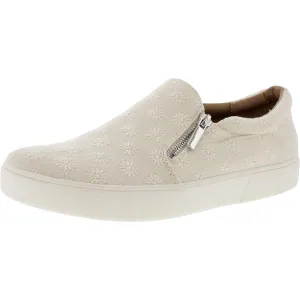 10018660200 Womens Zipper Manmade Slip-On Sneakers