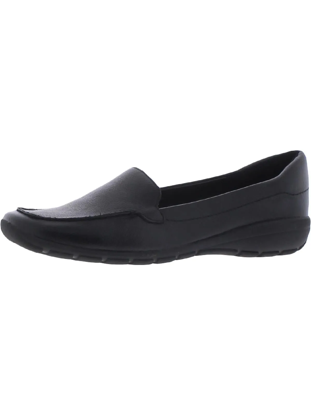 Abide 8 Womens Leather Slip On Loafers