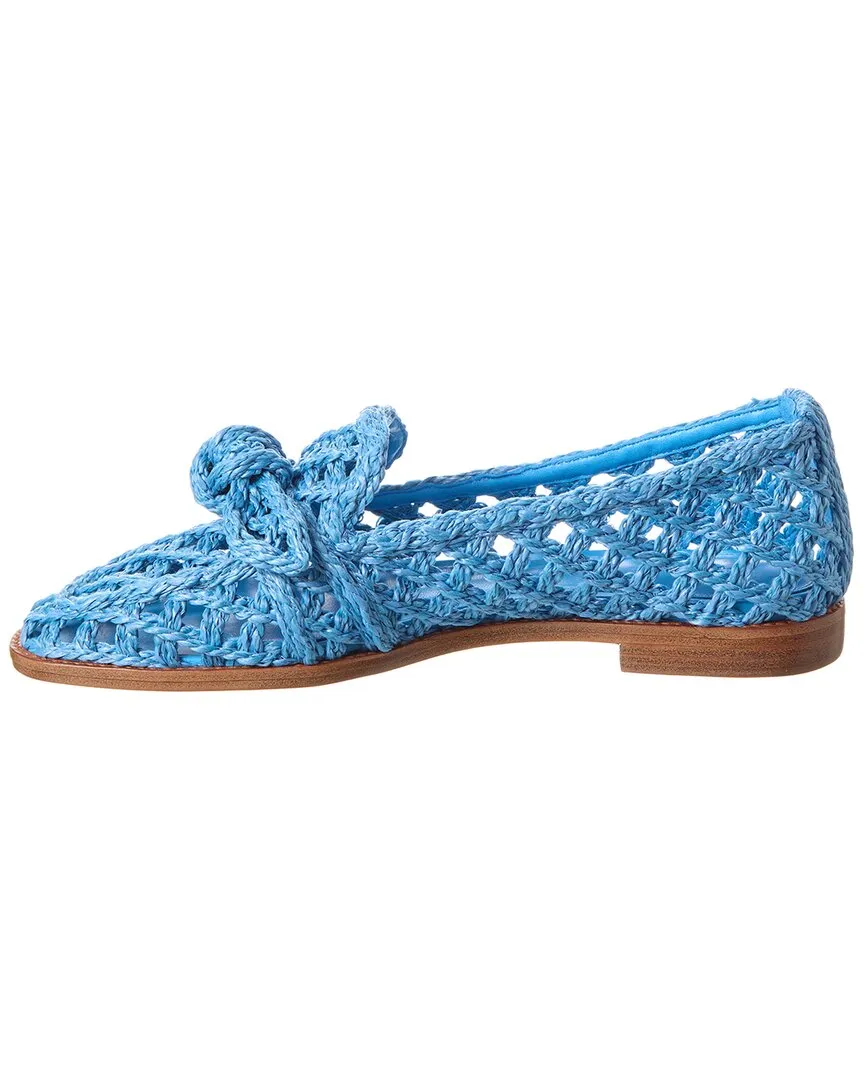 Alexandre Birman Clarita Raffia Flat