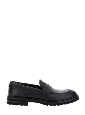 Altavilla' Black Loafers