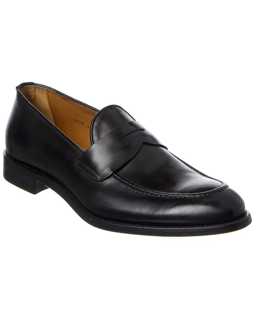 Antonio Maurizi Leather Penny Loafer