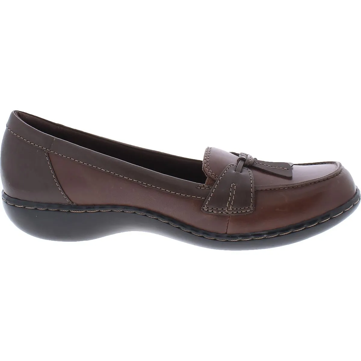 Ashland Bubble Womens Leather Pull On Loafers