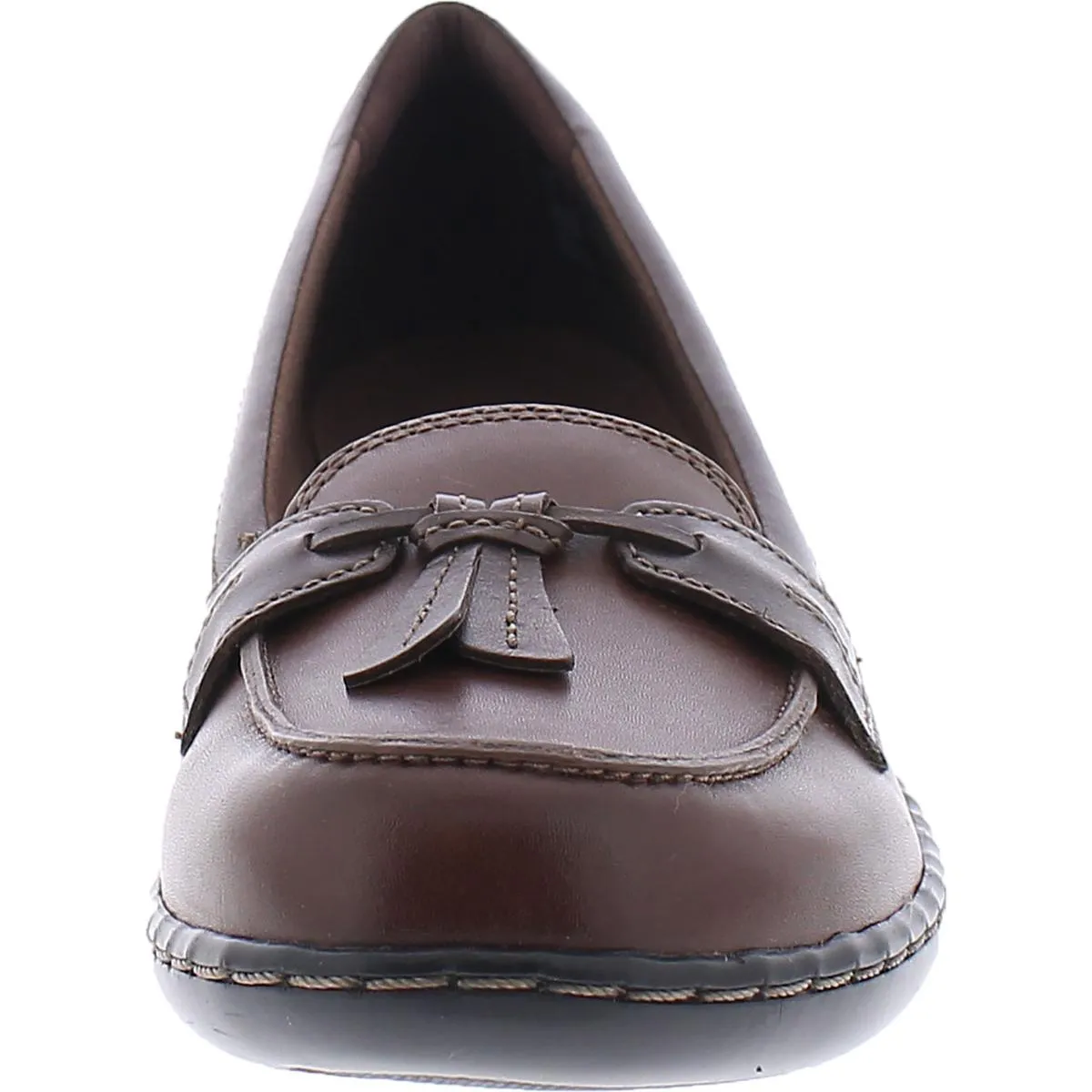 Ashland Bubble Womens Leather Pull On Loafers