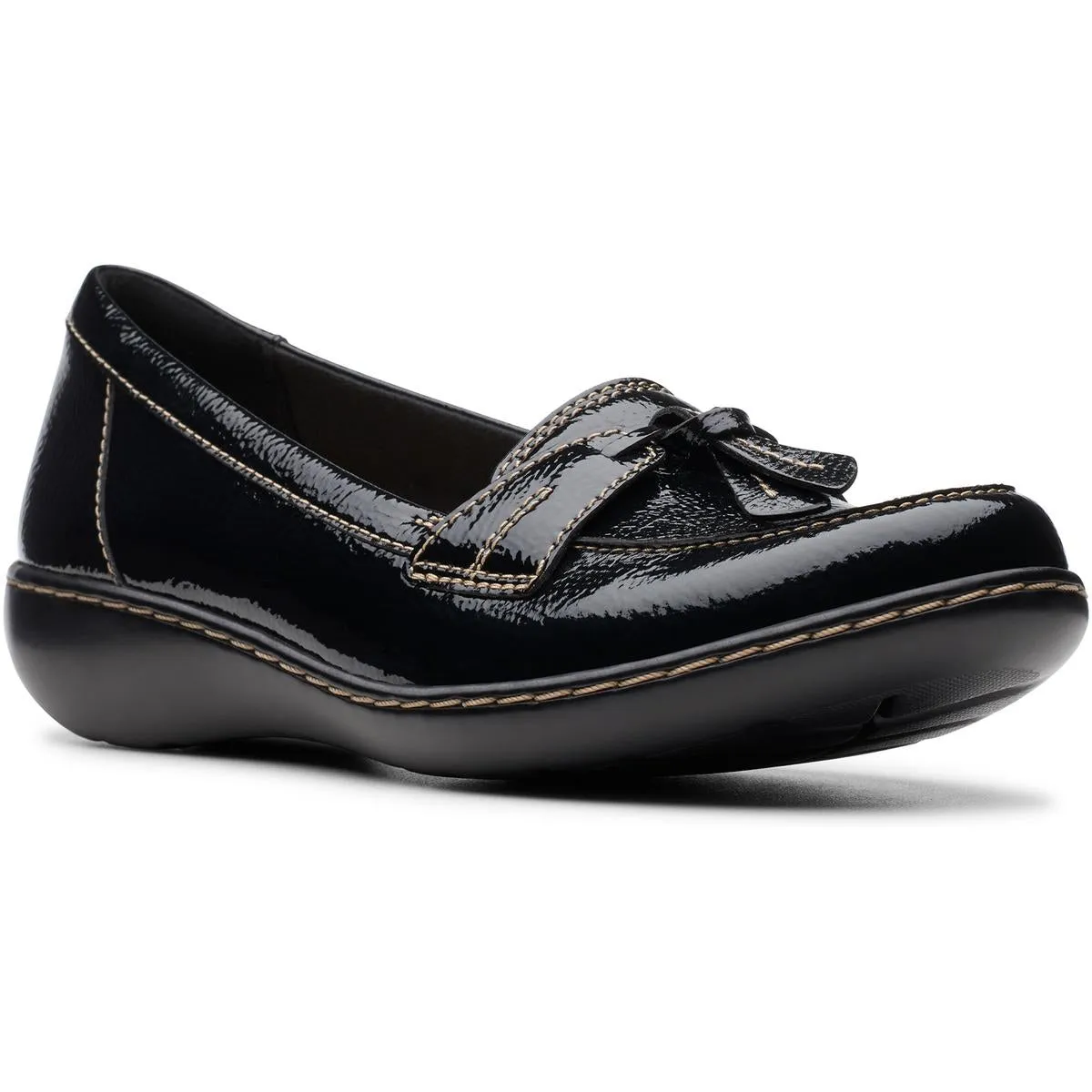 Ashland Bubble Womens Solid Slip On Loafers