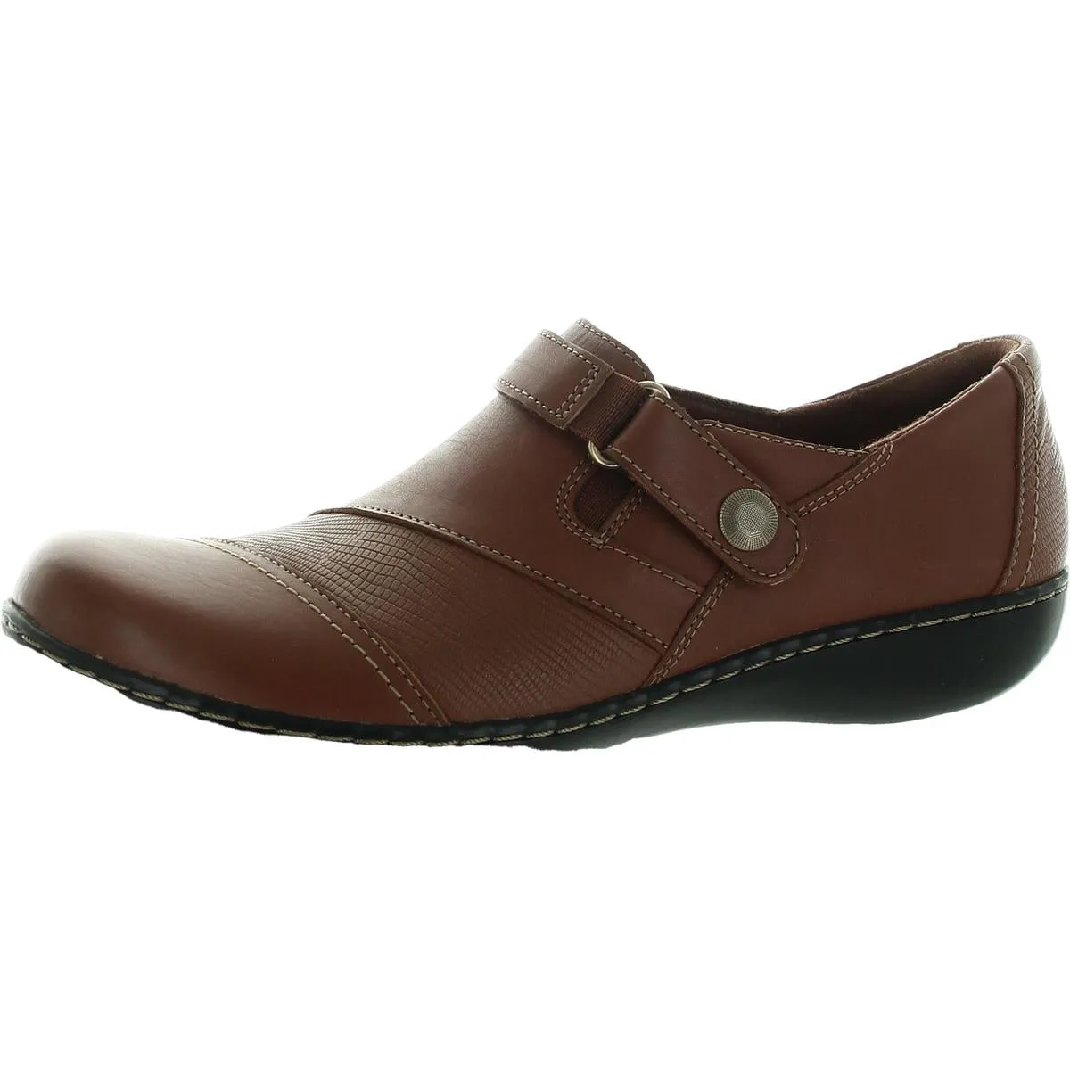 Ashland Gem Womens Leather Slip On Loafers