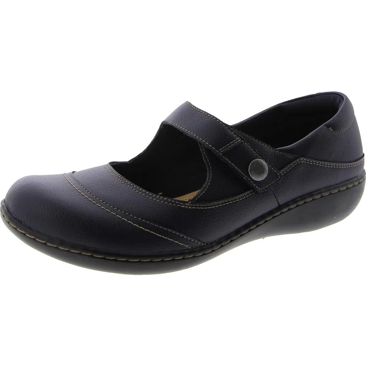 Ashland Gem Womens Leather Slip On Loafers