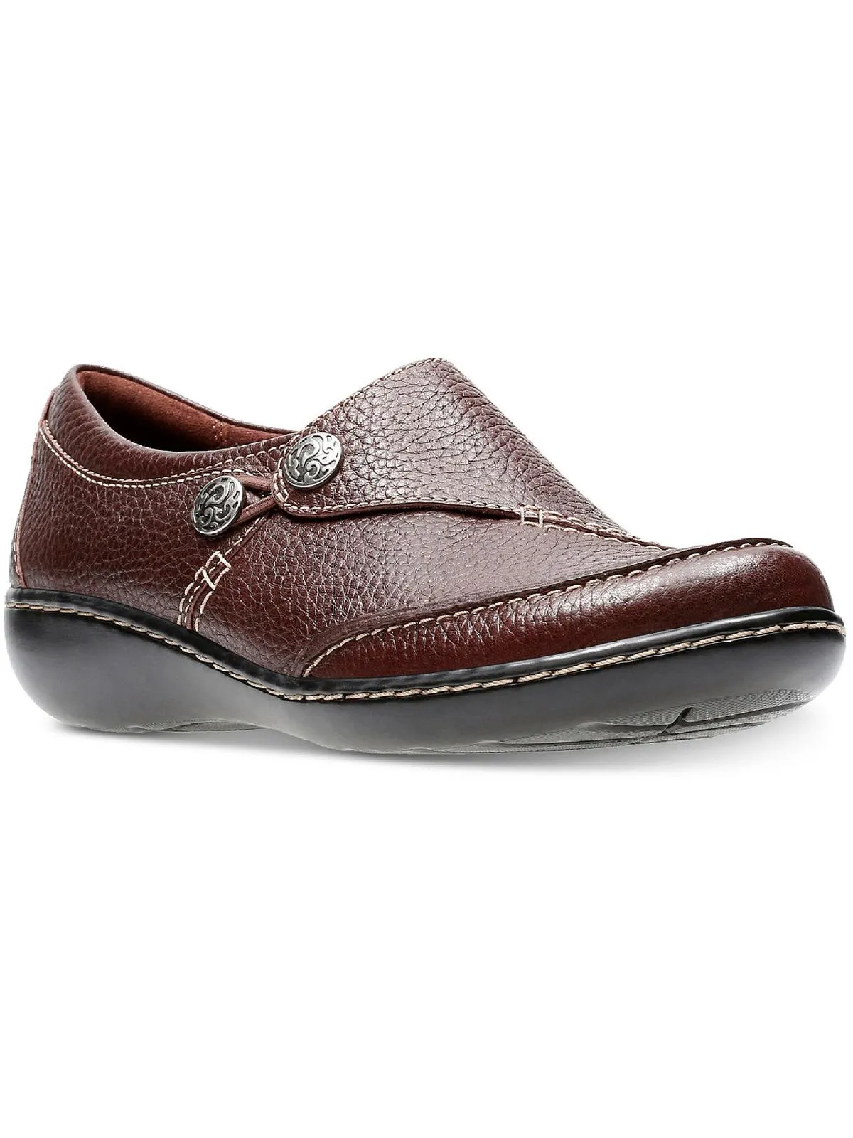 Ashland Lane Q Womens Leather Slip On Loafers