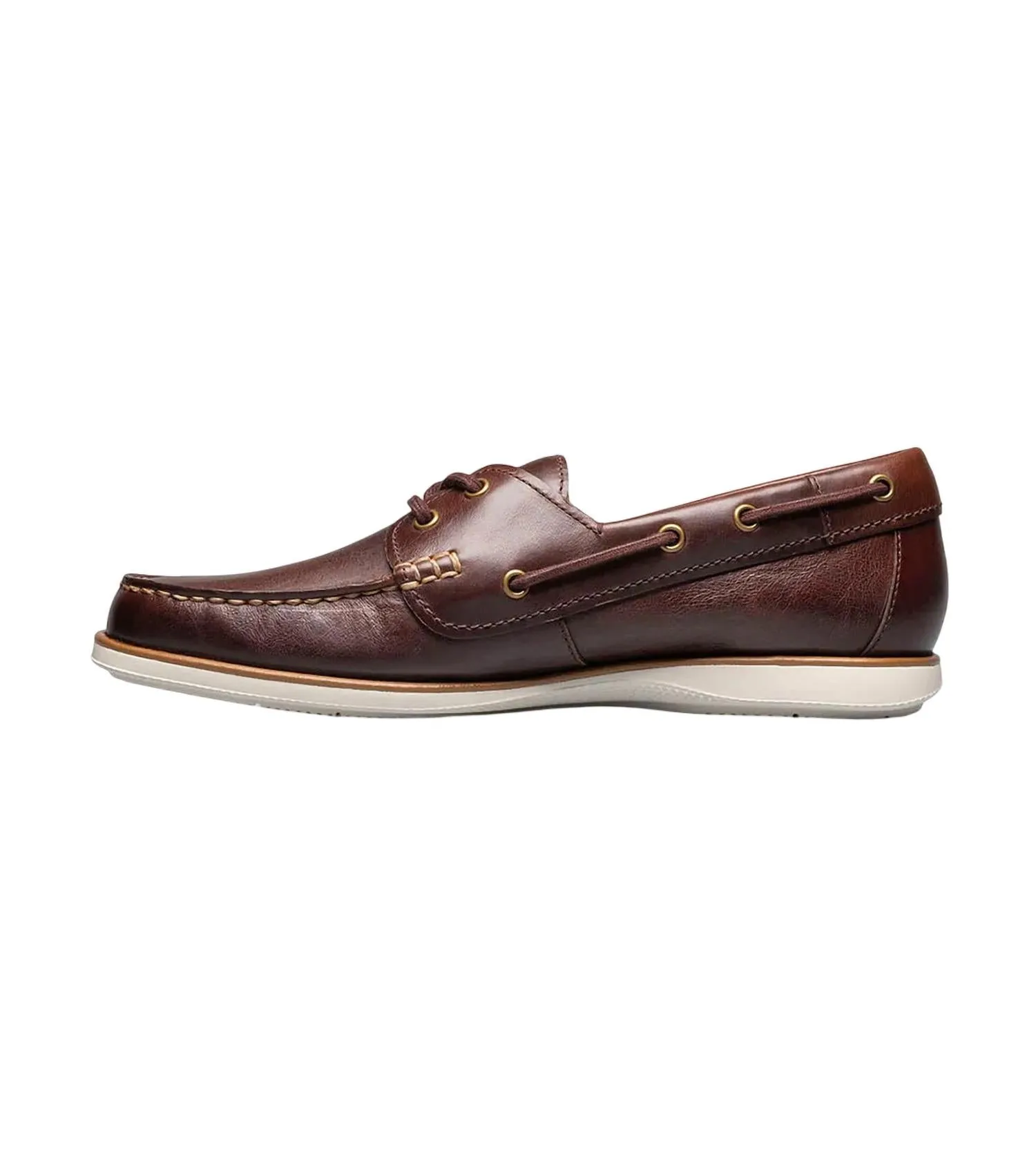 Atlantic Boat Shoe In Chocolate