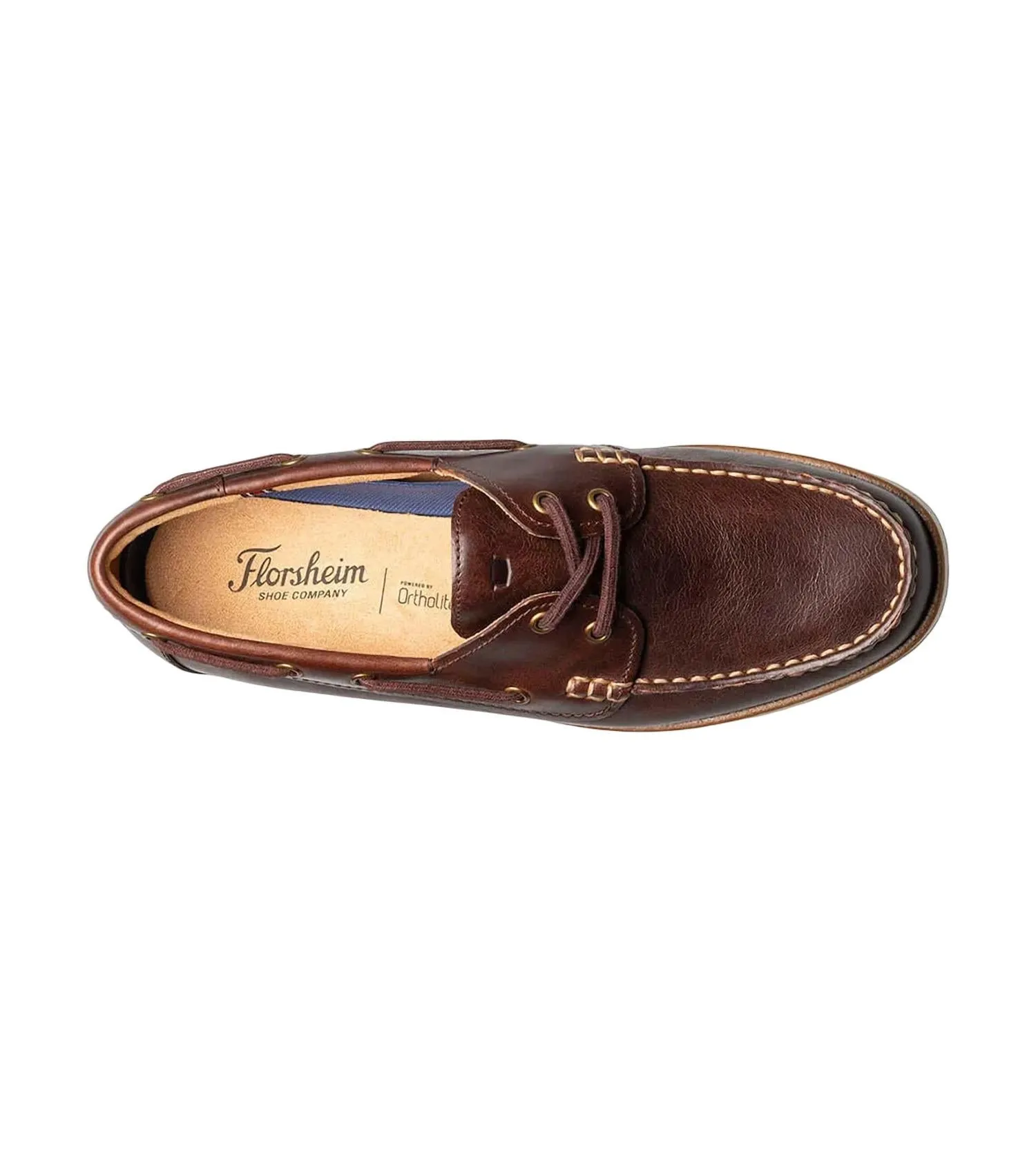 Atlantic Boat Shoe In Chocolate