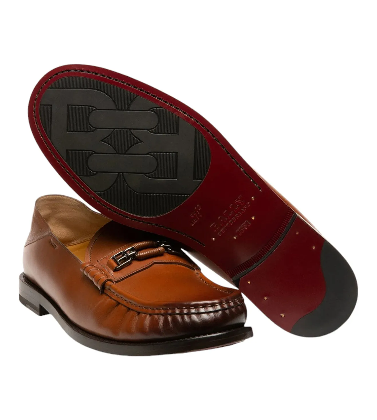 Bally Coriano 6300201 Men's Brown Leather Loafers