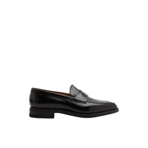 Bally Score 6231393 Men's Black Calf Leather Loafers