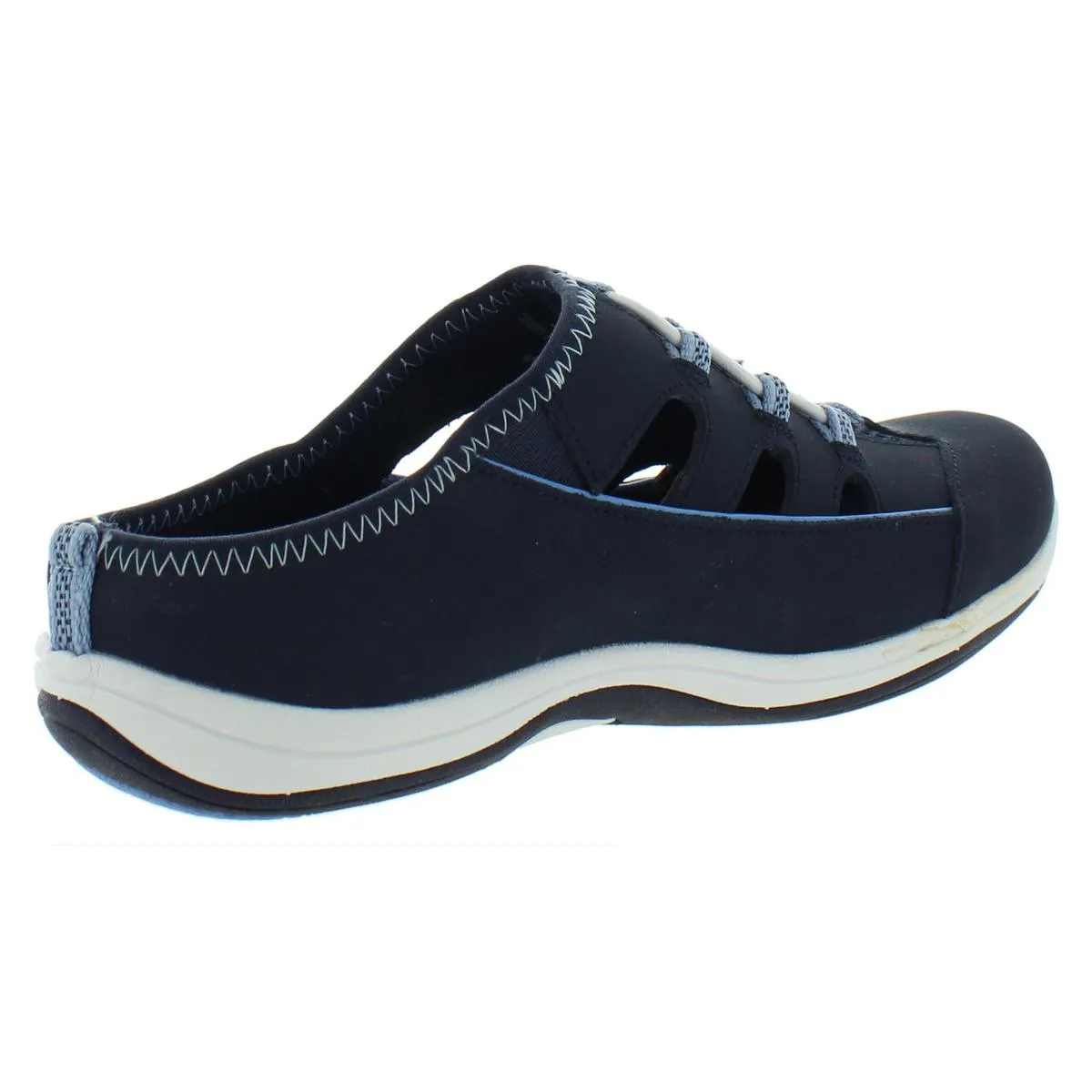 Barbara Womens Nubuck Comfort Slip-On Sneakers