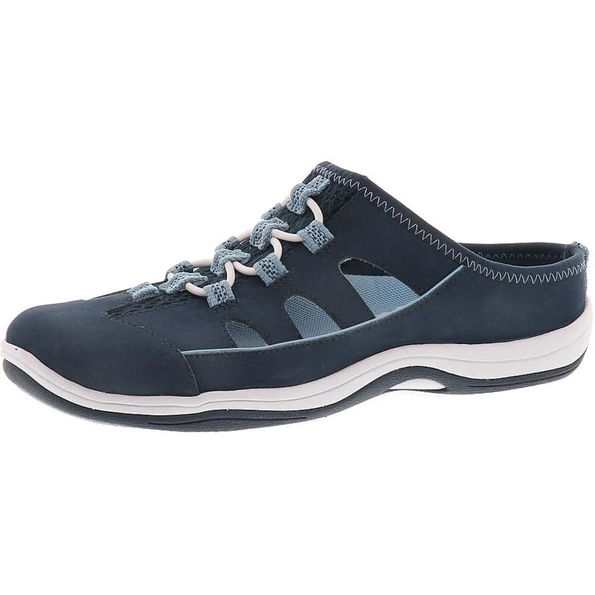 Barbara Womens Nubuck Comfort Slip-On Sneakers