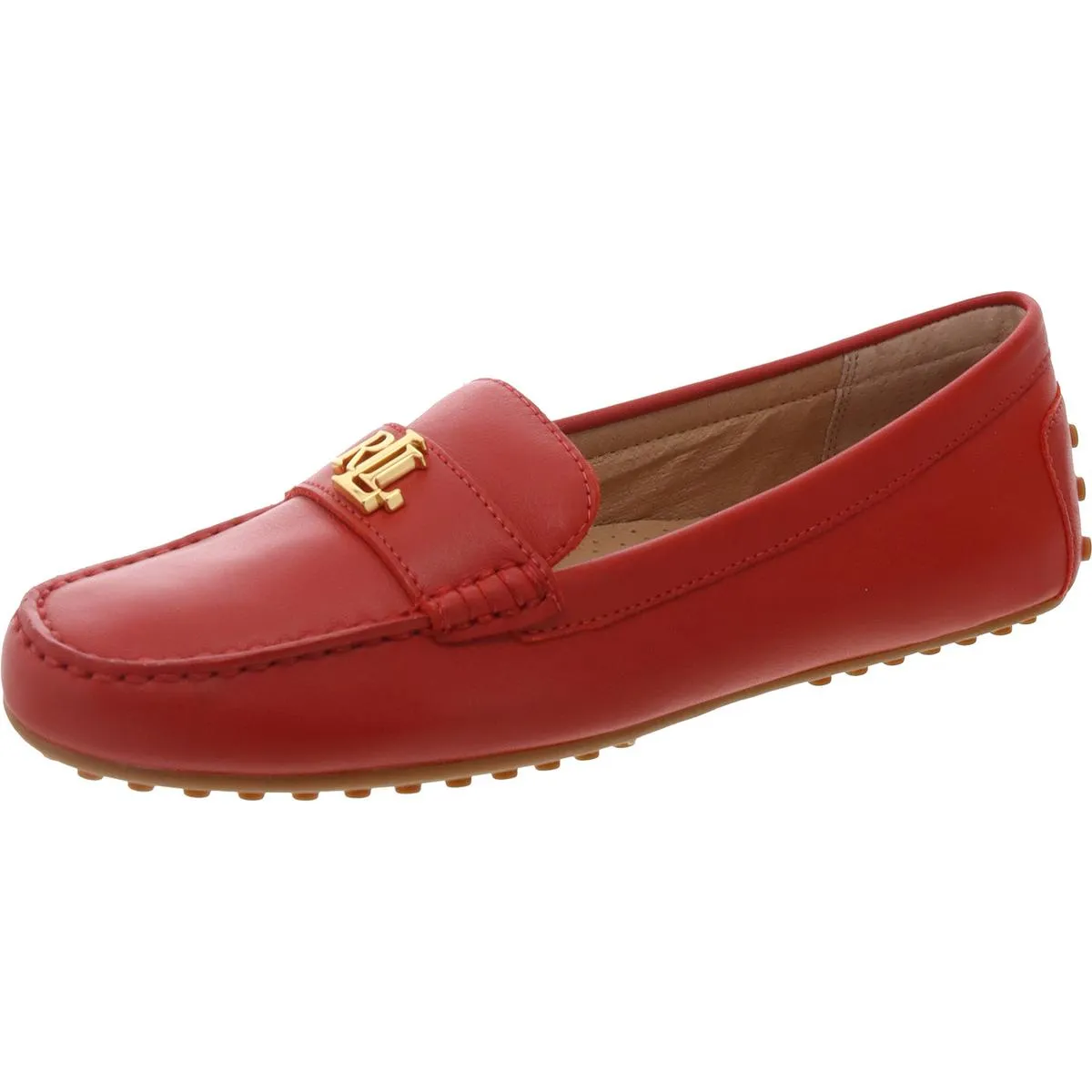 Barnsbury Womens Leather Driving Loafers