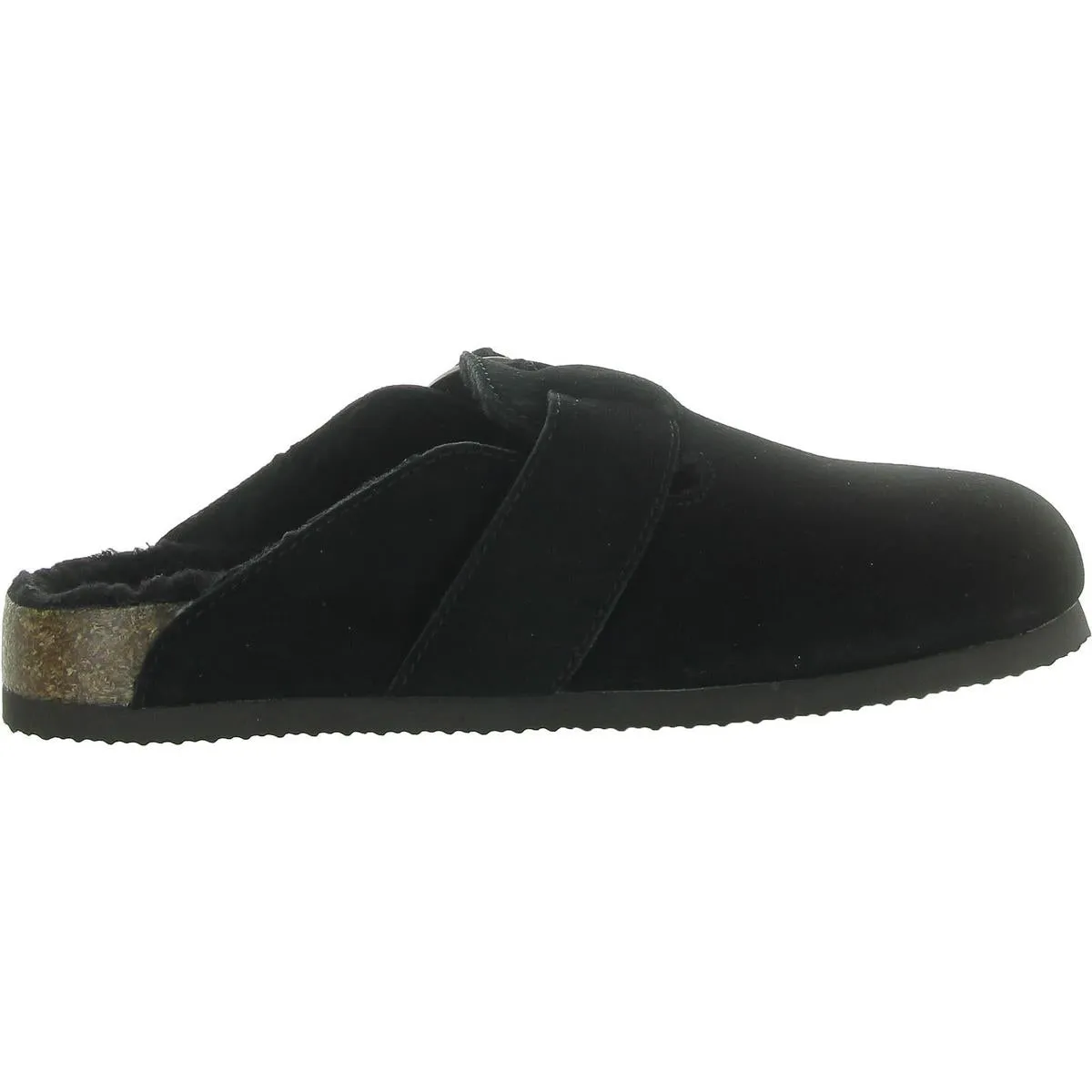 Big Sur Womens Suede Faux Fur Lined Loafers