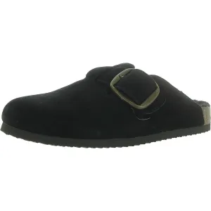 Big Sur Womens Suede Faux Fur Lined Loafers