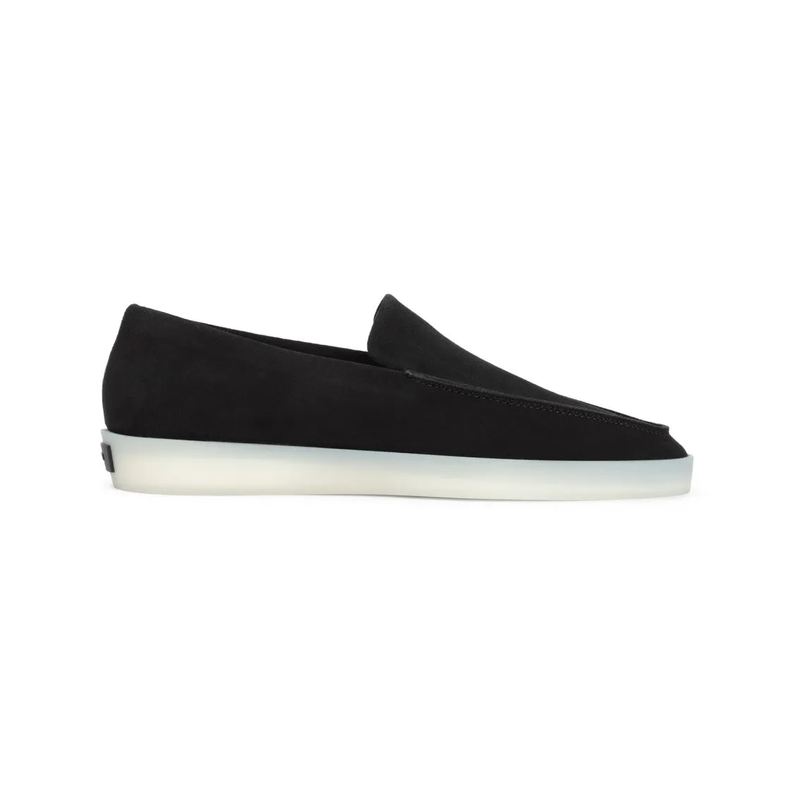 Black Calf Leather Loafers