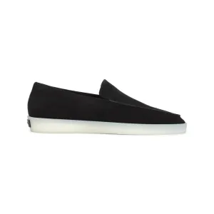 Black Calf Leather Loafers