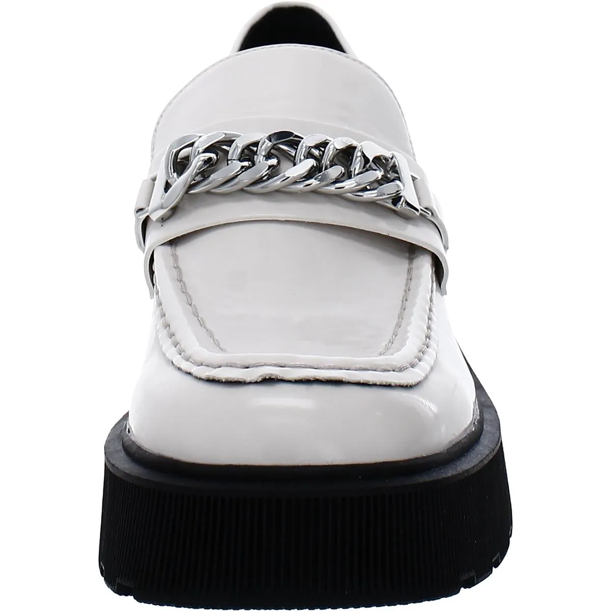 BLAKE Womens Patent Flats Loafers