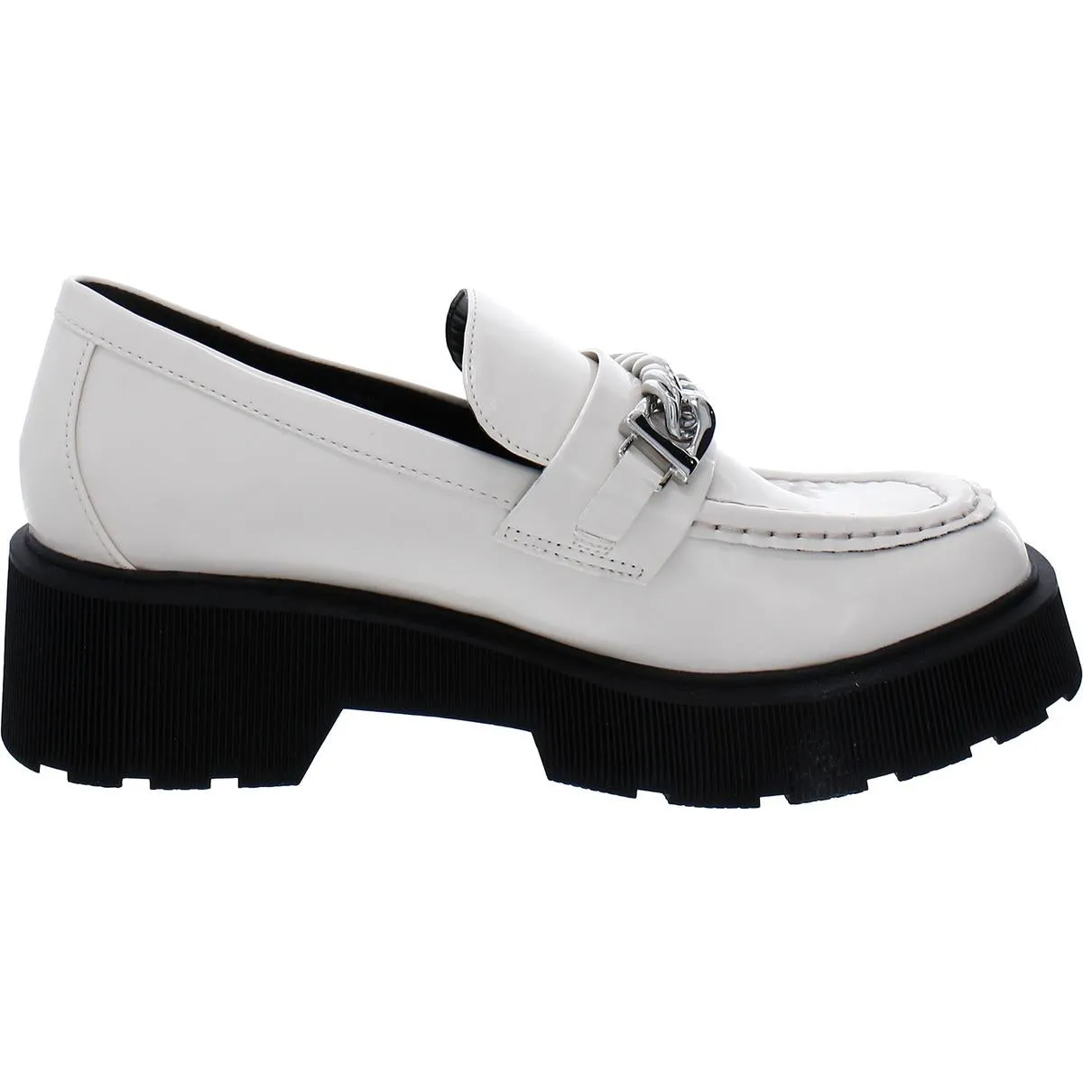 BLAKE Womens Patent Flats Loafers