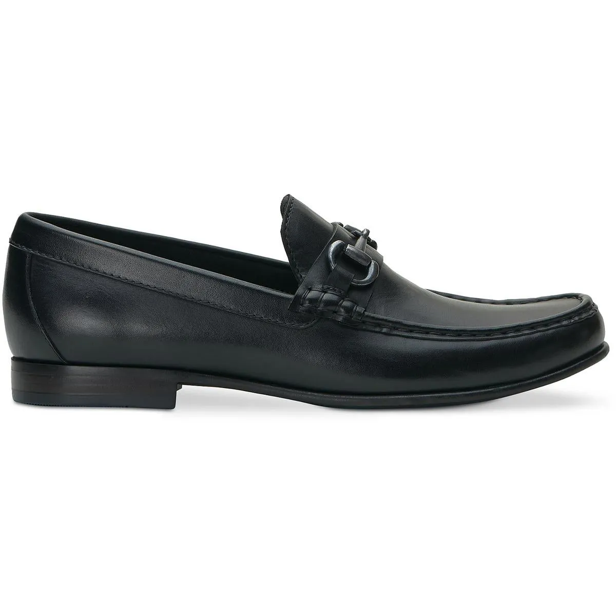 Caelan Mens Leather Slip-On Loafers