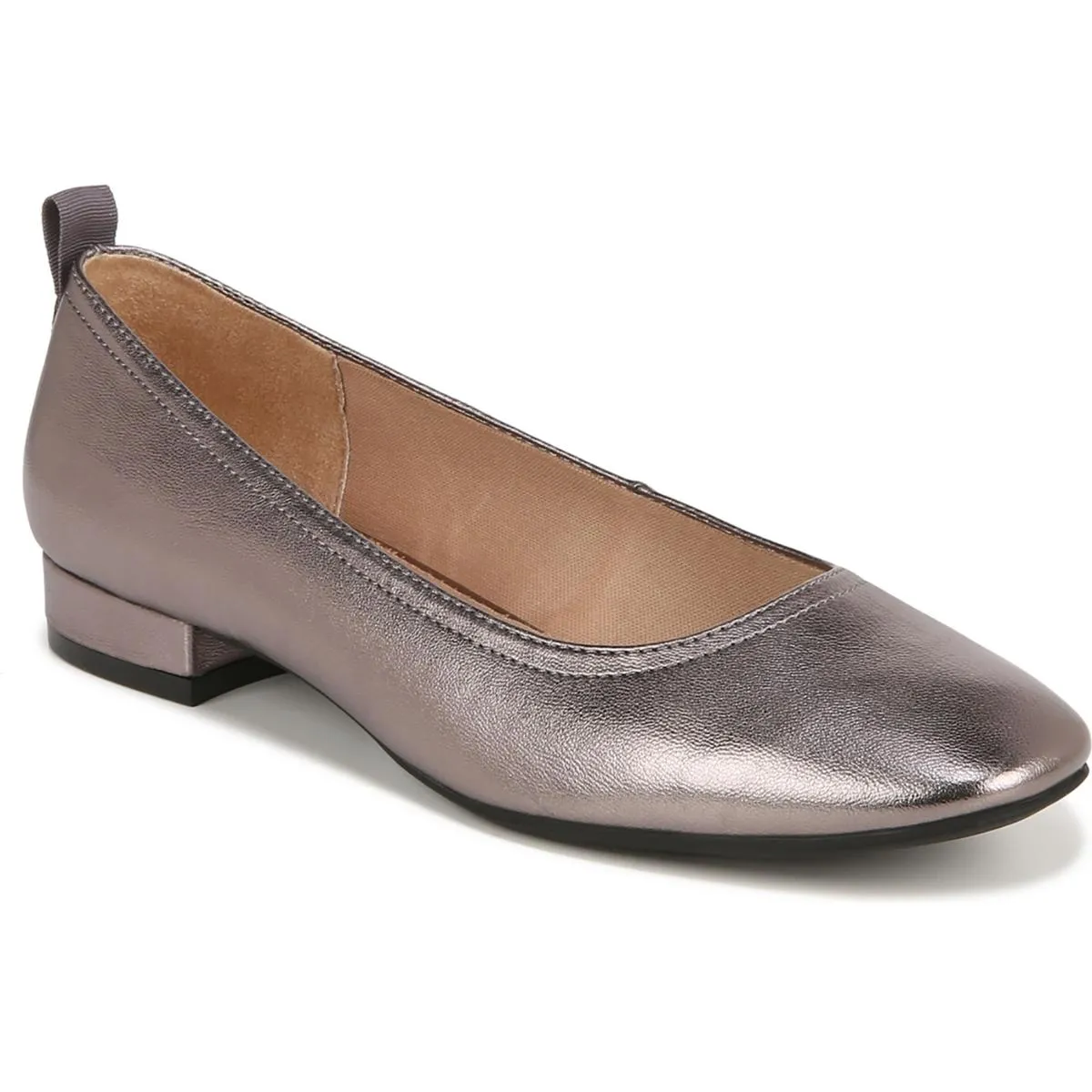 Cameo Womens Faux Leather Round Toe Loafers