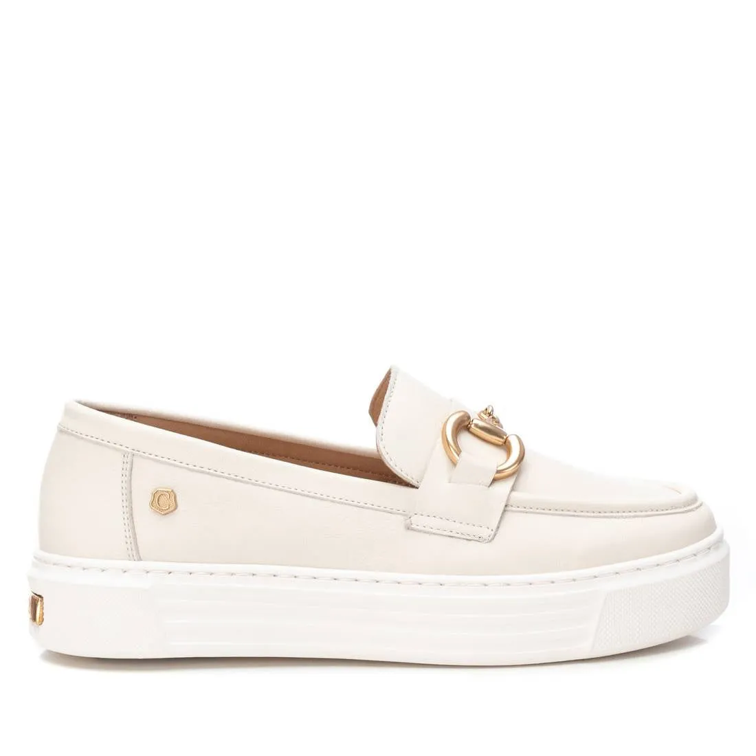 Carmela Collection Women's Leather Moccasins by Xti