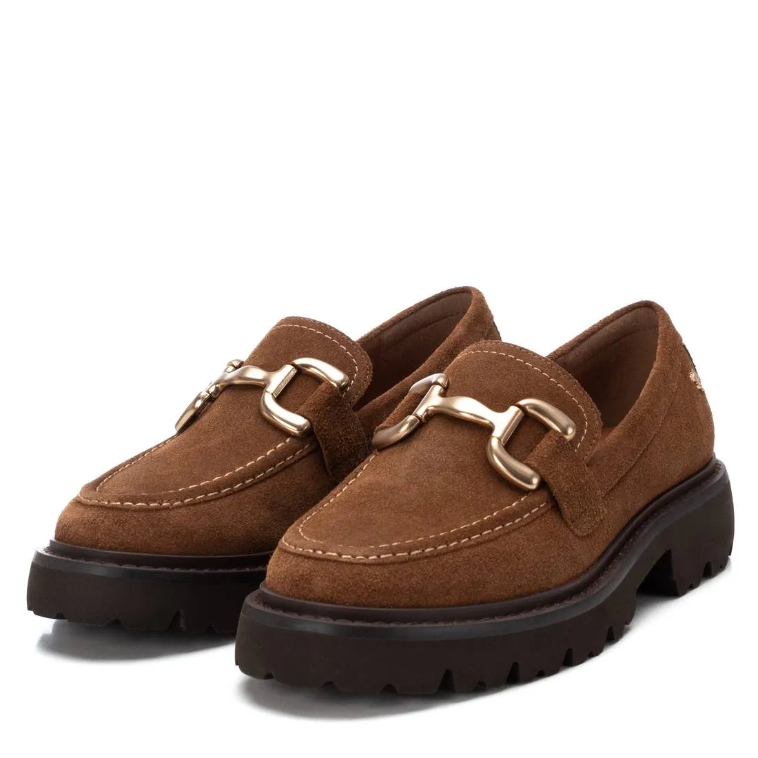 Carmela Leather Collection Women's Penny Loafers by Xti