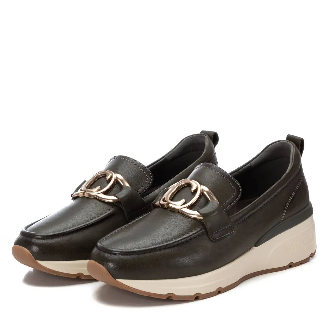 Carmela Leather Collection Women's Wedge Moccasins