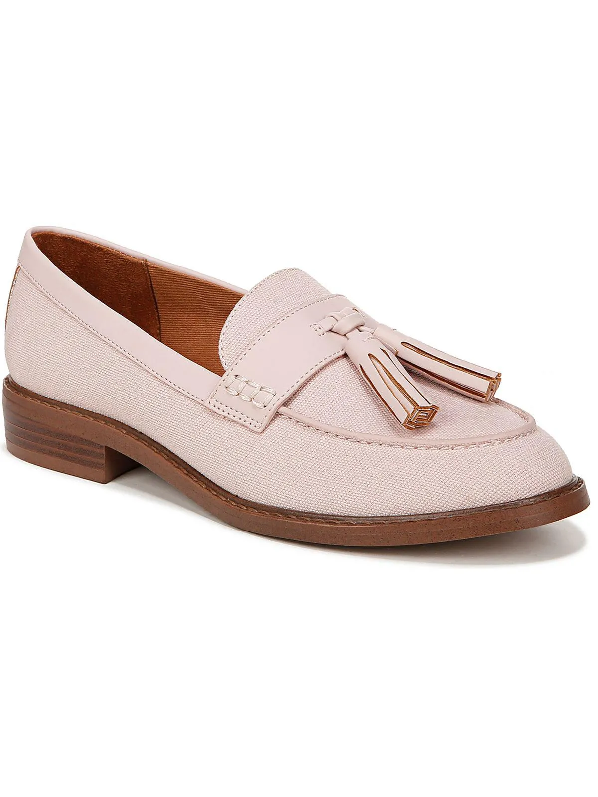 Carolyn Low Womens Patent Slip On Loafers
