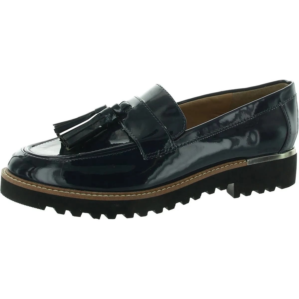 Carolynn Womens Patent Dressy Loafers
