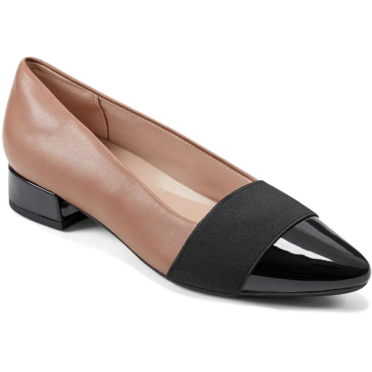 Casta Womens Slip On Two Tone Loafers
