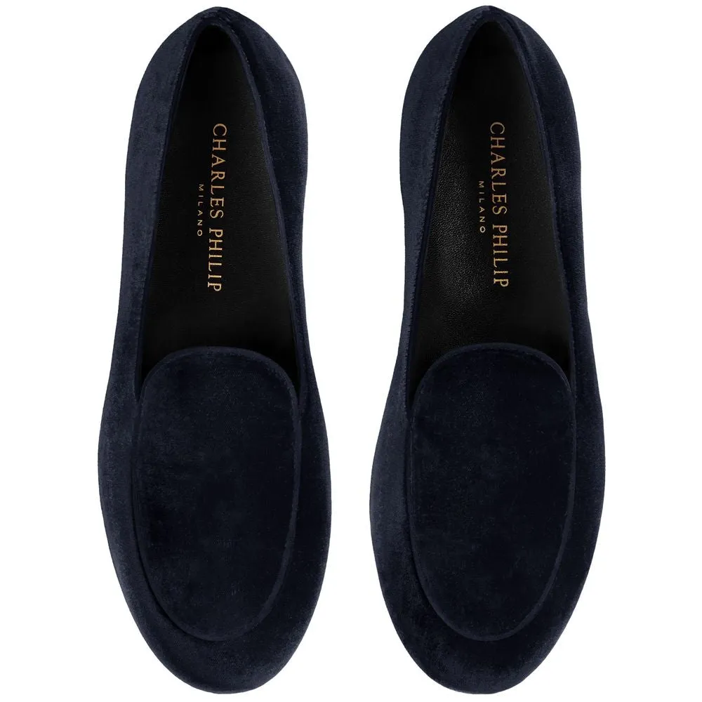 Charles Philip Velvet Men's Loafer