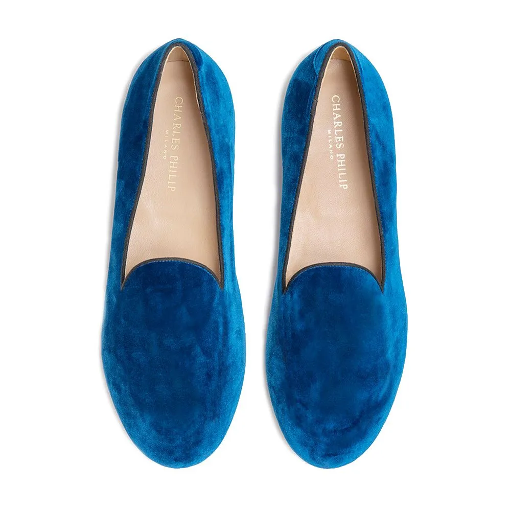 Charles Philip Velvet Unisex Men's Loafer
