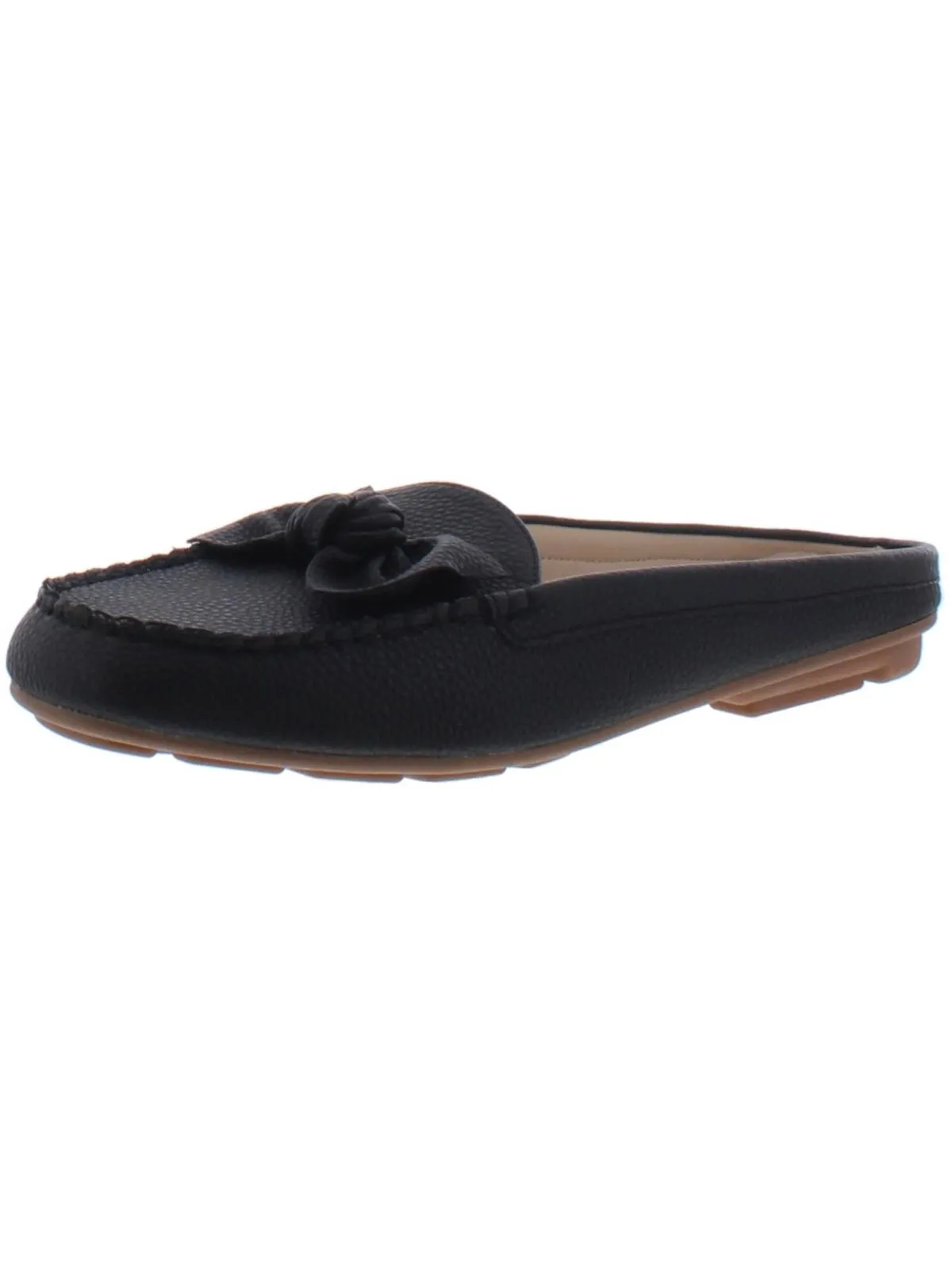 Charm Womens Bow Slides Loafer Mule