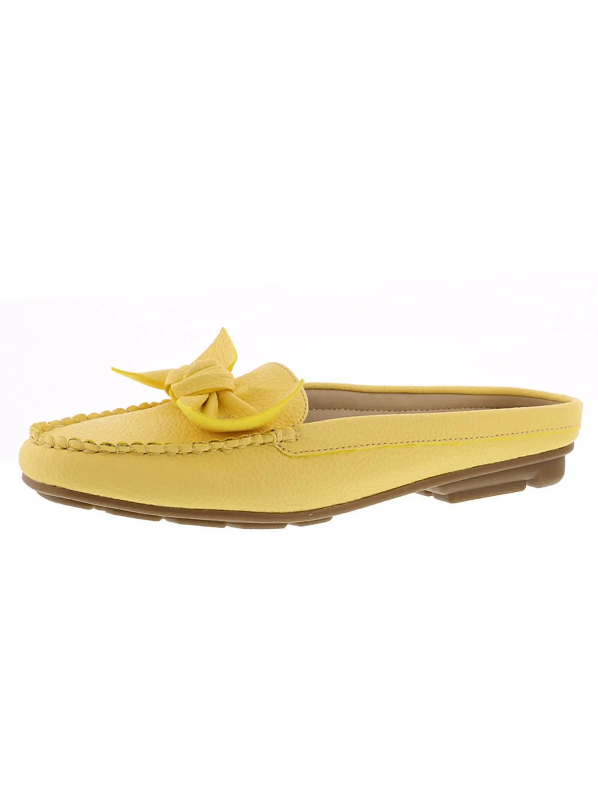 Charm Womens Bow Slides Loafer Mule
