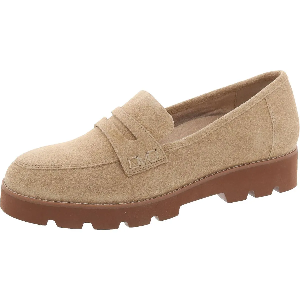 Cheryl II Womens Lugged Sole Penny Loafers