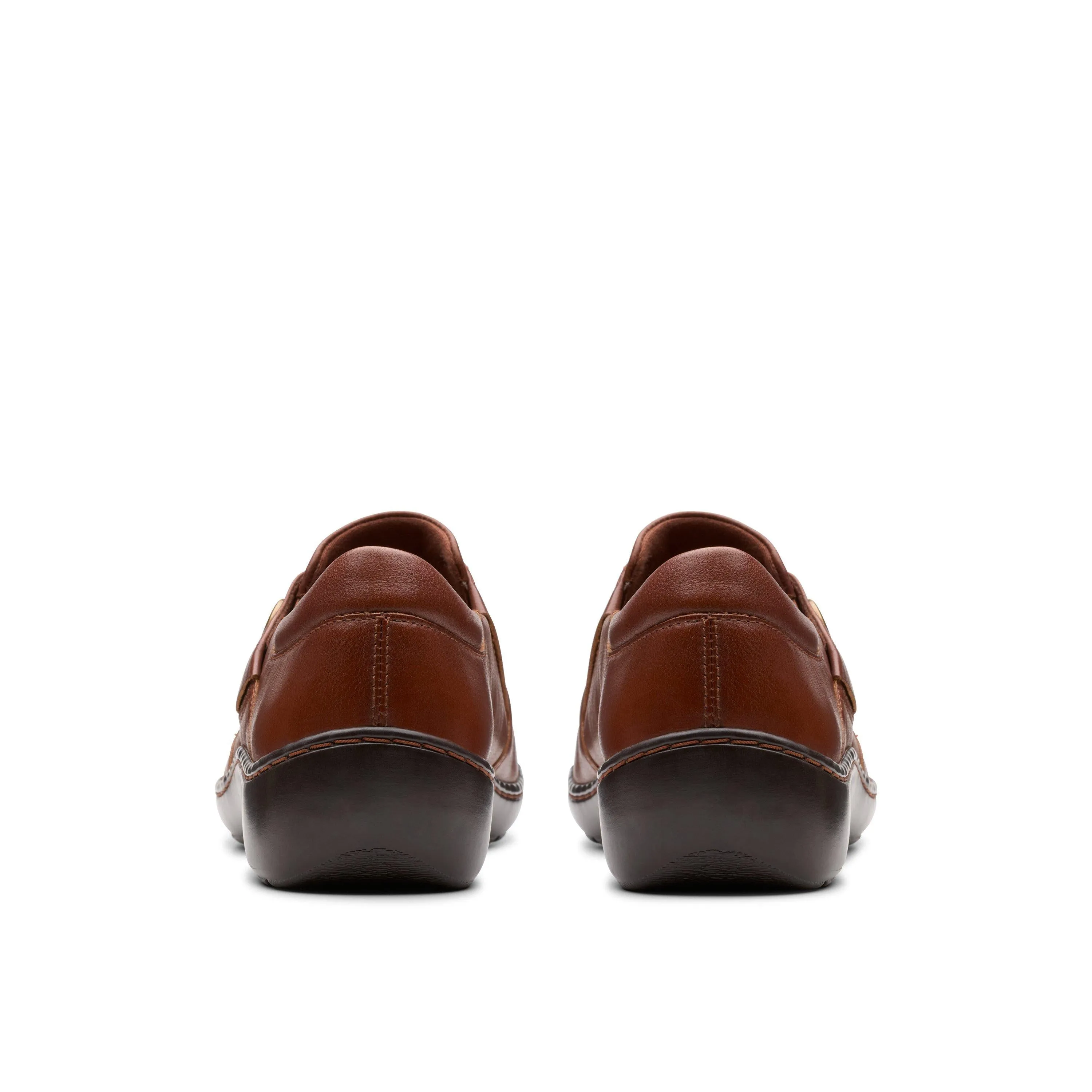Clarks Cora Aubrie in Brown Leather