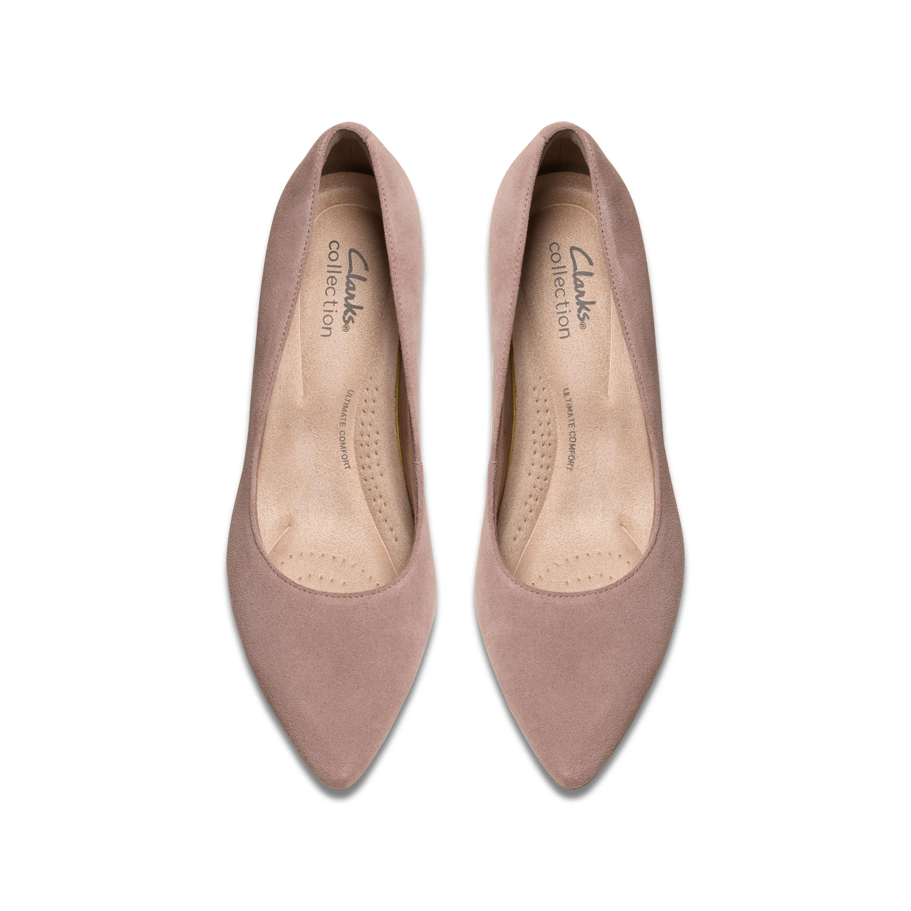 Clarks Kepley Vine in Purple Suede