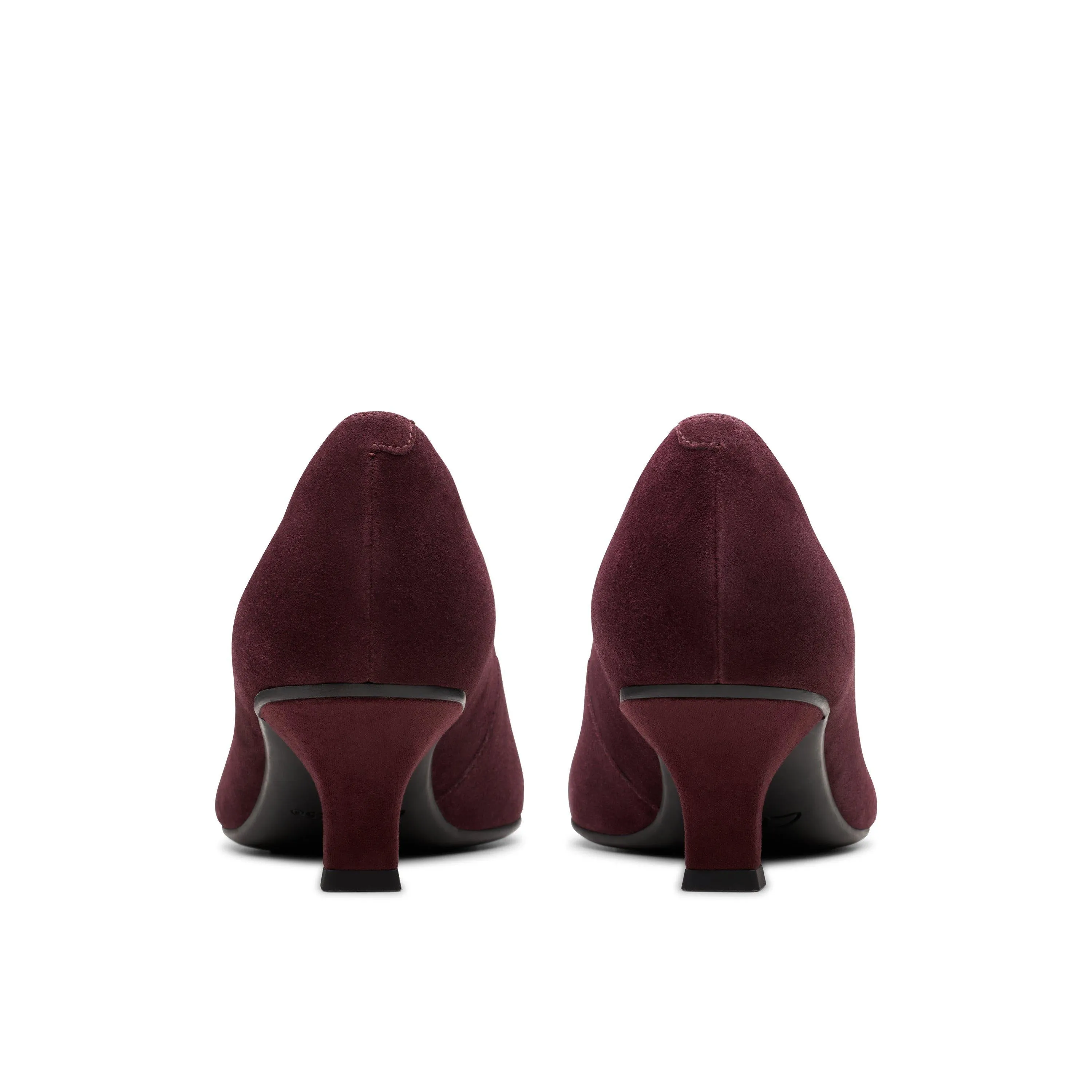 Clarks Kepley Vine in Red Suede