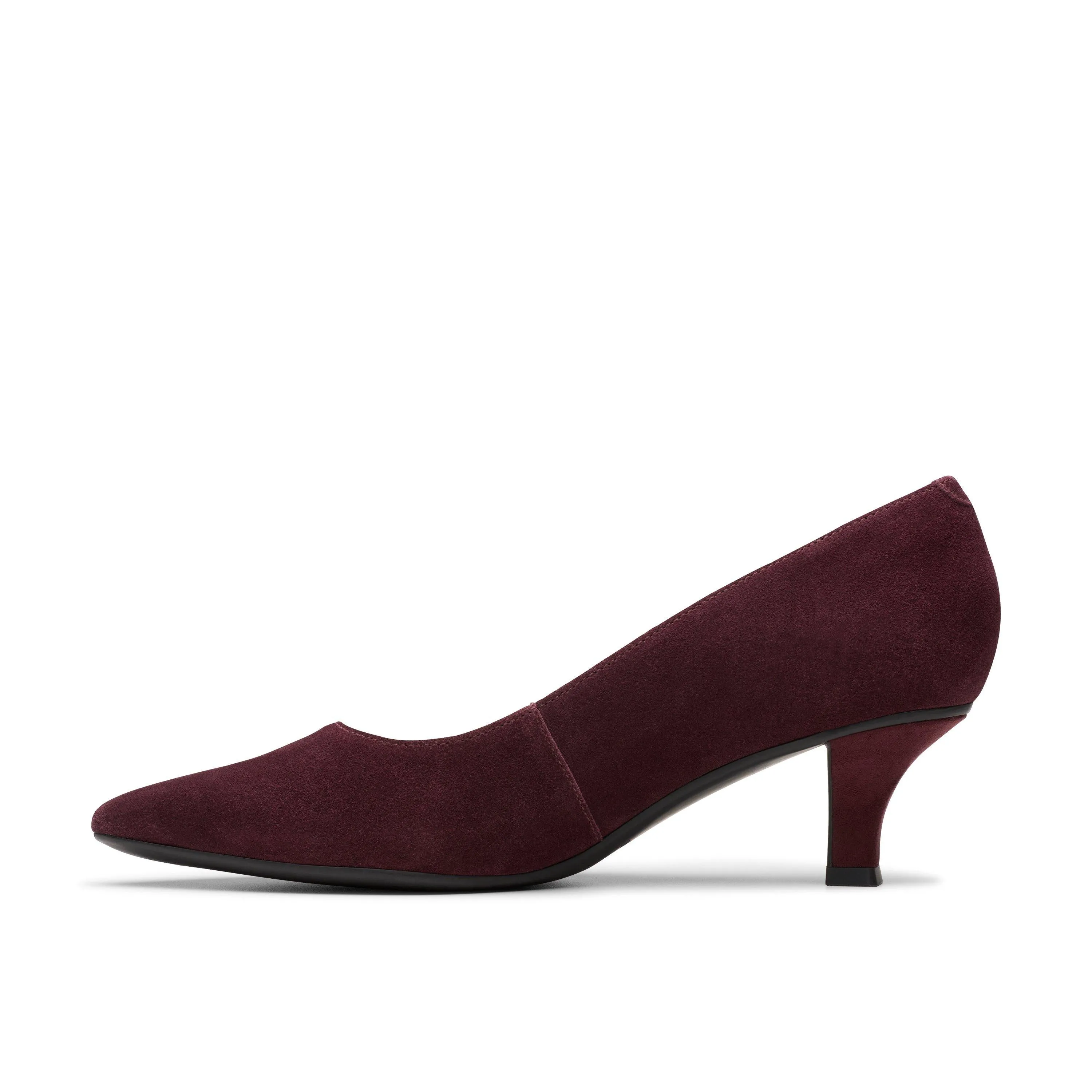 Clarks Kepley Vine in Red Suede