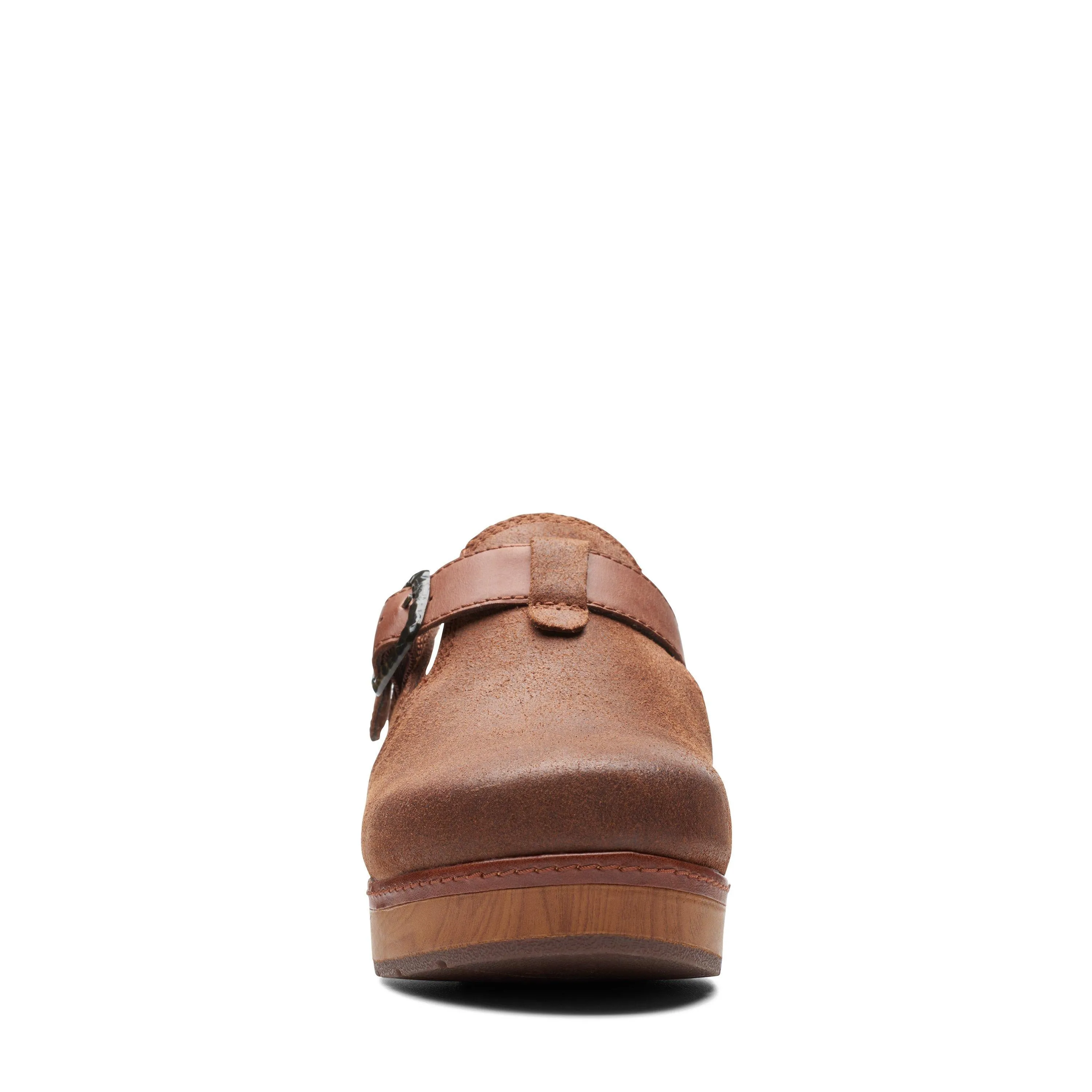 Clarks Paizlee Nora in Brown Suede