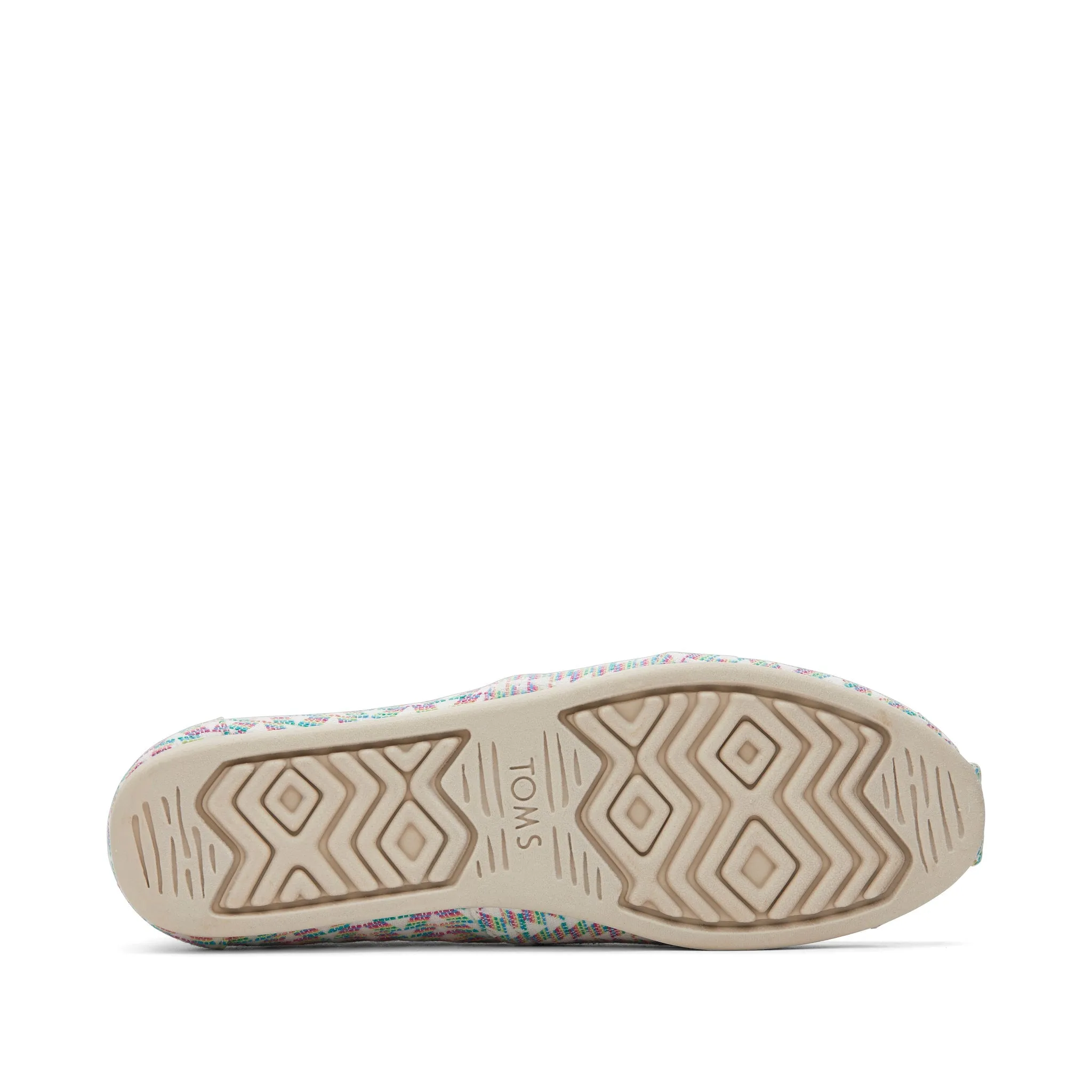 Classic Alpargata Multi Color Triangle Woven
