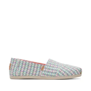 Classic Alpargata Multi Color Triangle Woven