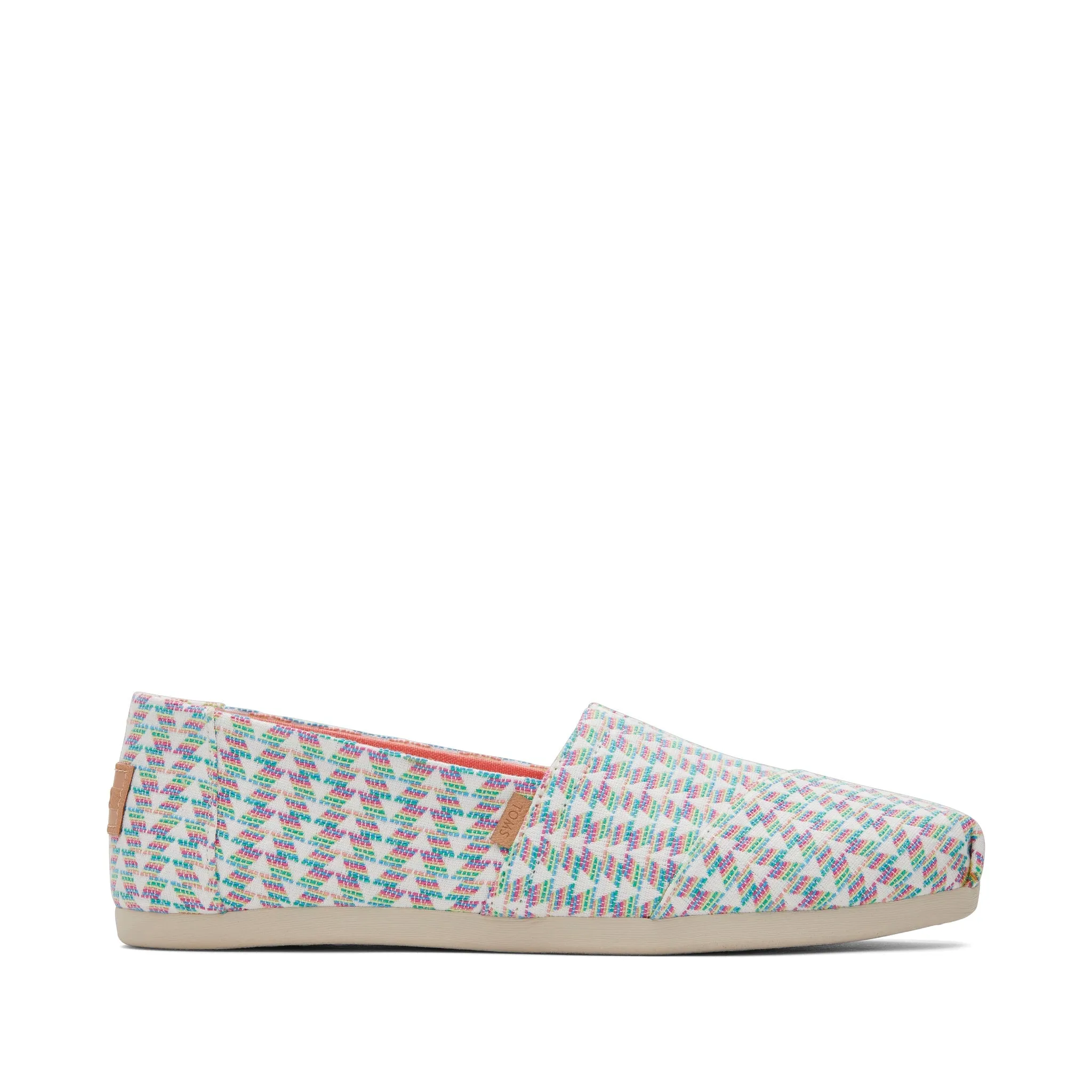 Classic Alpargata Multi Color Triangle Woven