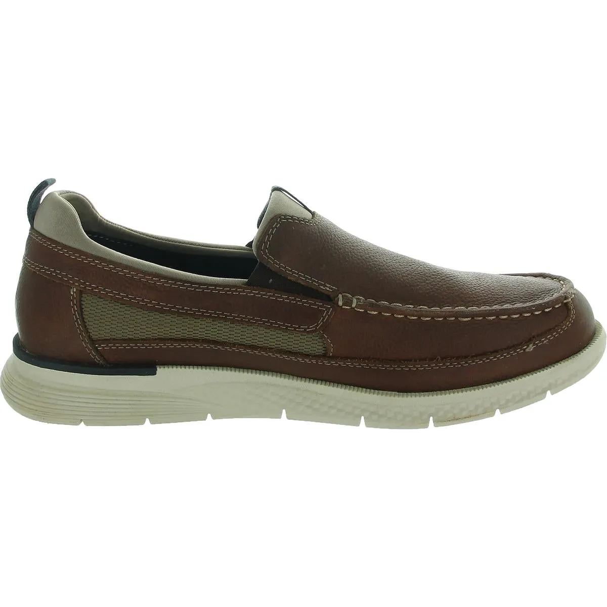 Coban Mens Leather Slip-On Loafers