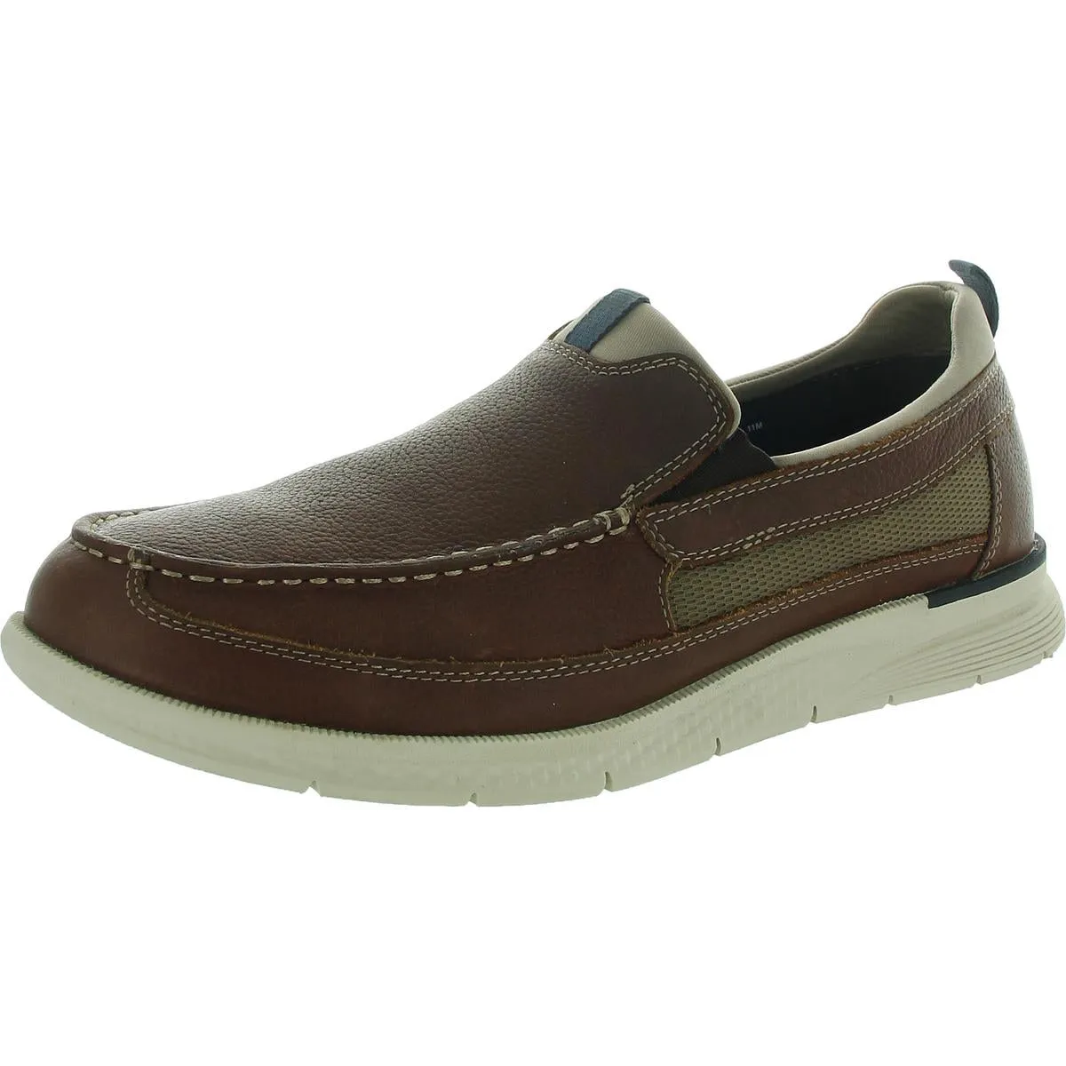 Coban Mens Leather Slip-On Loafers