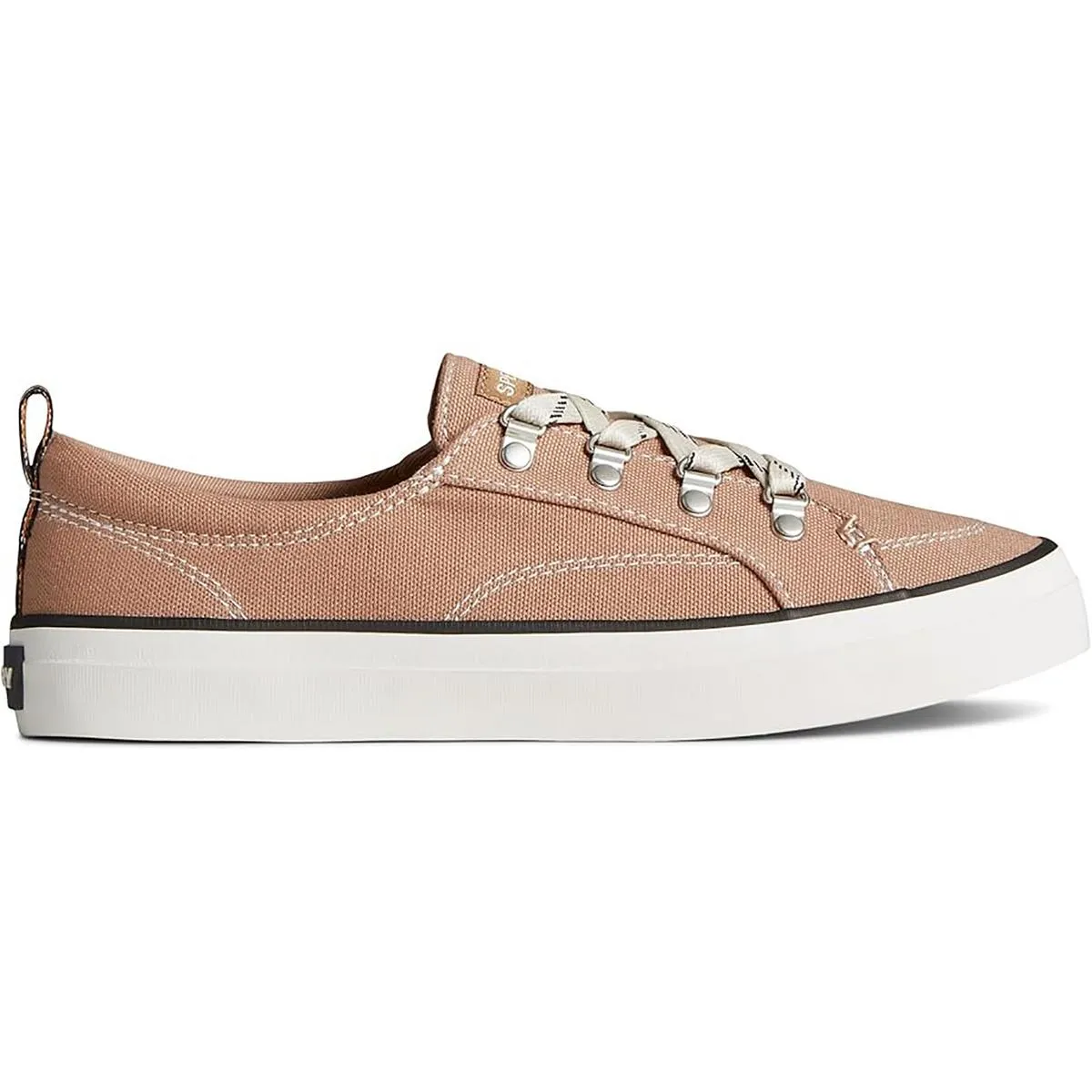 Crest Womens Lace-Up Man Made Slip-On Sneakers