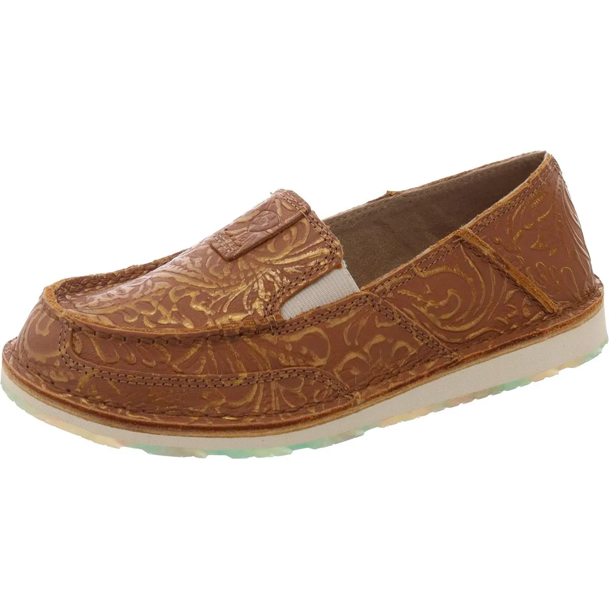 Cruiser Womens Leather Slip On Loafers