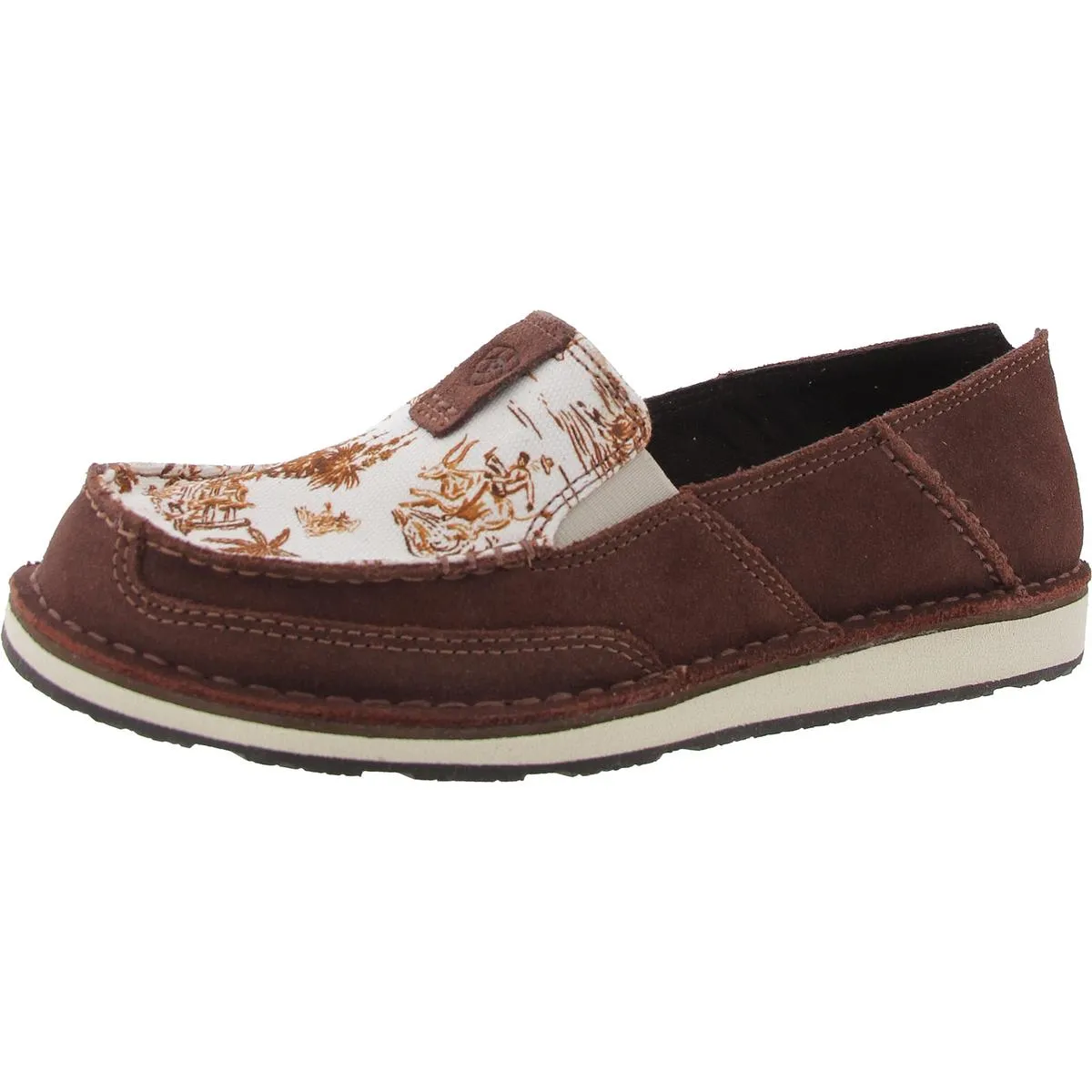 Cruiser Womens Leather Slip On Loafers
